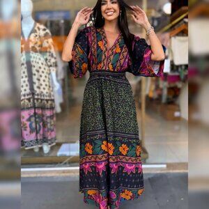 FARM Rio Maju Maxi sz Small New With Tags BEAUTIFUL!!!